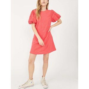 NWT Free People Apricot Rose Mini Dress / Strawberry Spritz